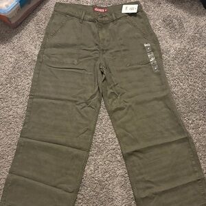 Olive Green Women's Pants